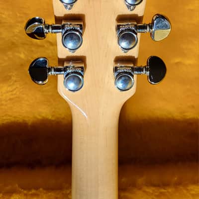 Washburn USA Custom Shop WM3 2000's - Blue / Woodgrain image 4