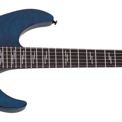 Schecter Reaper-6 FR S Elite Electric Guitar - Deep Ocean Blue image 2
