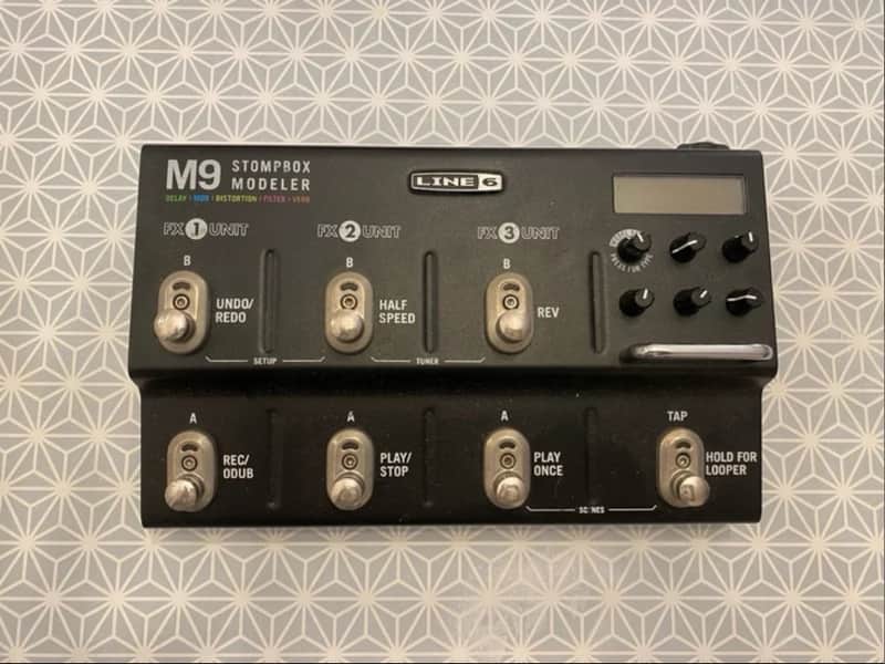 Line 6 M9 Stompbox Modeler 2010s - Black image 1