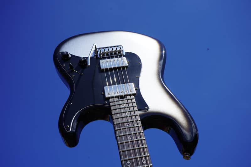 Schecter USA CUSTOM SHOP Nick Johnston Traditional HH Atomic Mercury Aged Nitro 6-String Electric Guitar w/ Black Tweed Case image 1