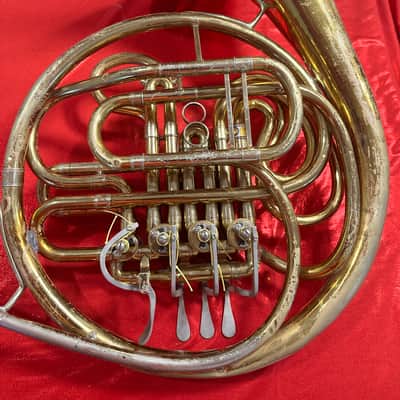 C.G. Conn LTD USA Double French Horn - Lacquer image 11