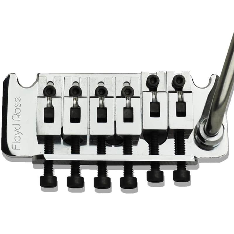 Genuine Floyd Rose Non-Fine Tuner Tremolo Bridge Chrome image 1