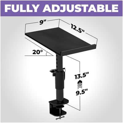 Liquid Stands Clamp-on Adjustable Studio Speaker Monitor Stands with Tilt image 5