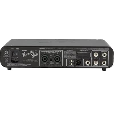 Fender - Rumble 800 HD - Bass Head Amp - 2372000000 image 2
