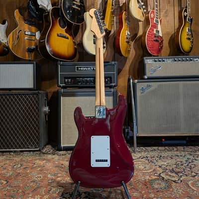 Fender Standard Stratocaster with Rosewood Fretboard 2004 - Midnight Wine image 4