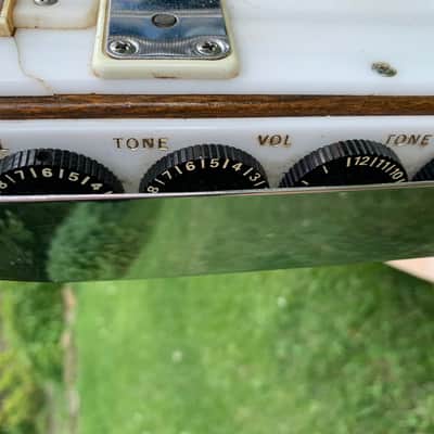 1967 Le Baye 2x4 Long scale bass guitar all original excellent condition RARE! image 8