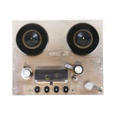 1950s Ampex 350-R Tape Recording Machine Transport Mono Recorder Machine Vintage 350 Reel to Reel R2R 300 351 Tube Console 1/4″ Tape 1-Channel (55A116) image 1