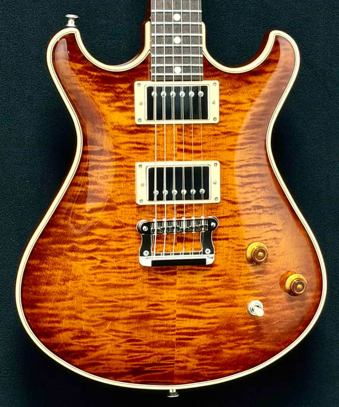 Knaggs Influence Series - Keya - Aged Scotch - Gloss Nitro Finish - T2 Maple/Mahogany Top - Mahogany Neck - Indian Rose Wood Fret Board - Lollar Imperial K Pickups - Nickel Hardware - Gold Knobs - OHSC - Call for Best Price !!! image 1