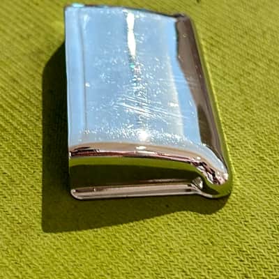 Fender Stratocaster Bridge Cover 1970s Chrome image 4