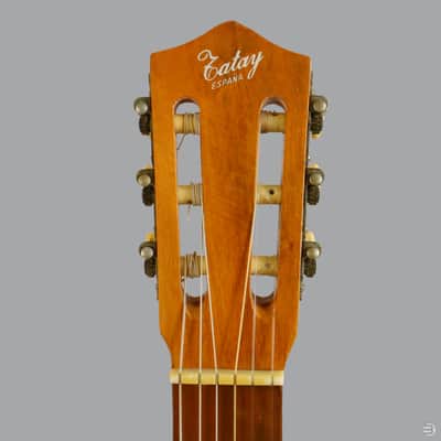 Vintage Hijos de Vicente Tatay Classical Guitar — Extremely Lightweight Post-War Spanish Workshop Build (ca. 1942–1955) image 7