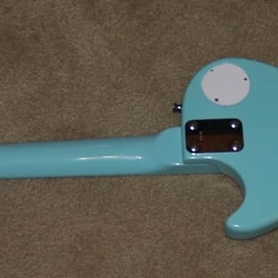 GIBSUN LP jr STYLE GUITAR???? Light Blue VERY COOL AXE image 8