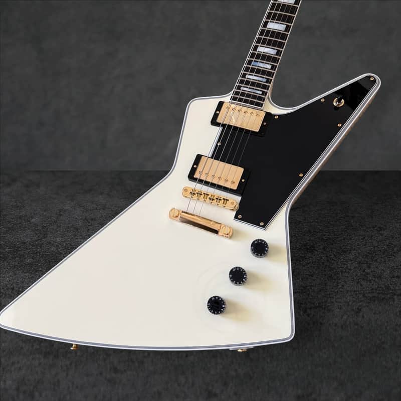 2026 Gibson Explorer Custom w/ Ebony Fingerboard Gloss, Classic White