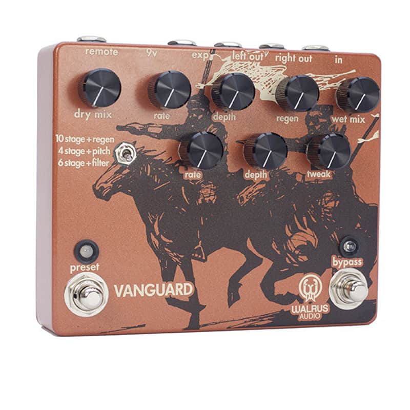 Walrus Audio Vanguard Dual Phase Guitar Effect Pedal image 1