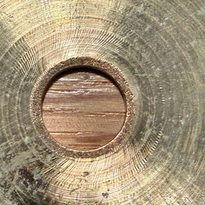 Vintage ‘83 Paiste 602 Blue Label 14” Heavy Hi Hat image 8