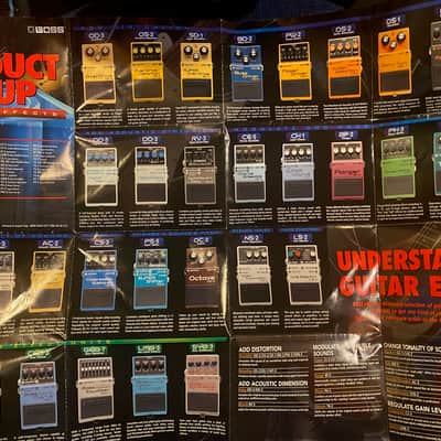 Boss Product Line Up Foldout Vol's 1 and 2 2000 and 2003 image 3