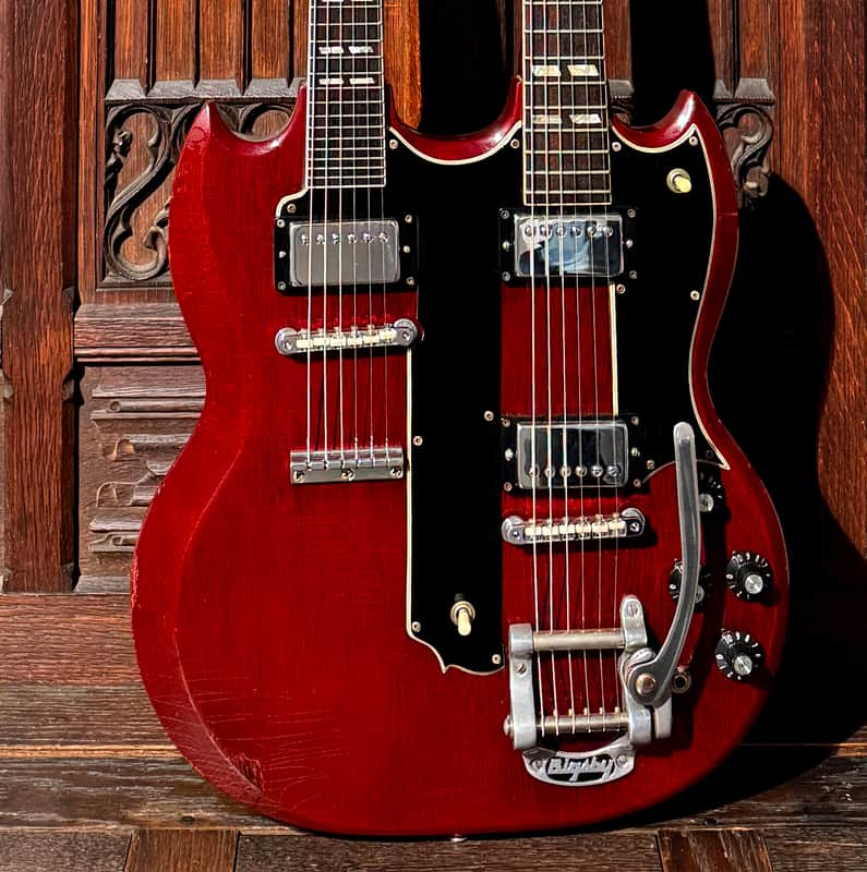 Gibson EMS-1235 Double Neck Guitar / Mandolin 1962 - 1969 - Cherry