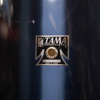 1970s Tama Imperialstar Mars 5LX Midnight Blue Drum Set image 6