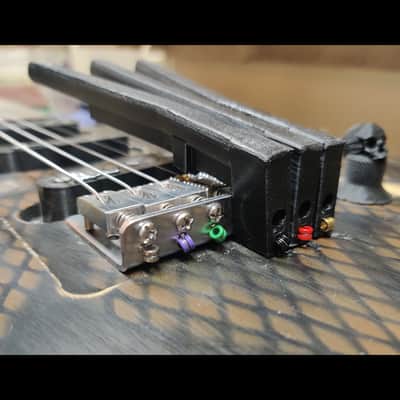 3 String Bender Kit for Lap Steel or Guitar - Hardtail Bridge Configuration image 2