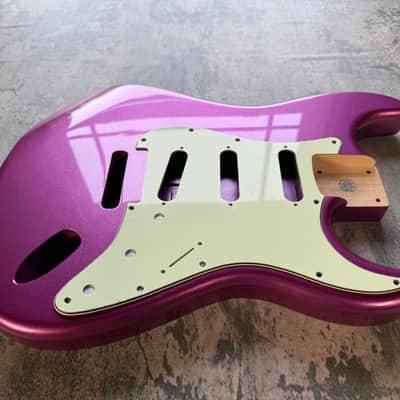 BMC Guitar Body Strat® Stratocaster® Standard SSS Route Metallic PURPLE image 2