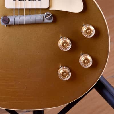 Gibson Custom Murphy Lab 1954 Les Paul Goldtop Reissue Heavy Aged Double Gold image 12