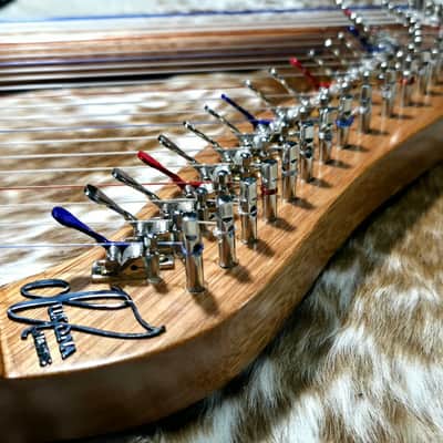 Dukona Internationals Dukona 22-Strings ACF Lyre Harp 2026 - Mohagany with Spruce soundboard image 4