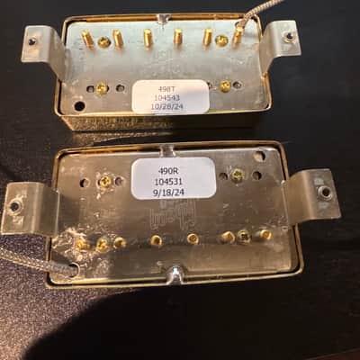 Gibson 490R/498T set Modern Classic Humbucker 2010s - Gold image 3