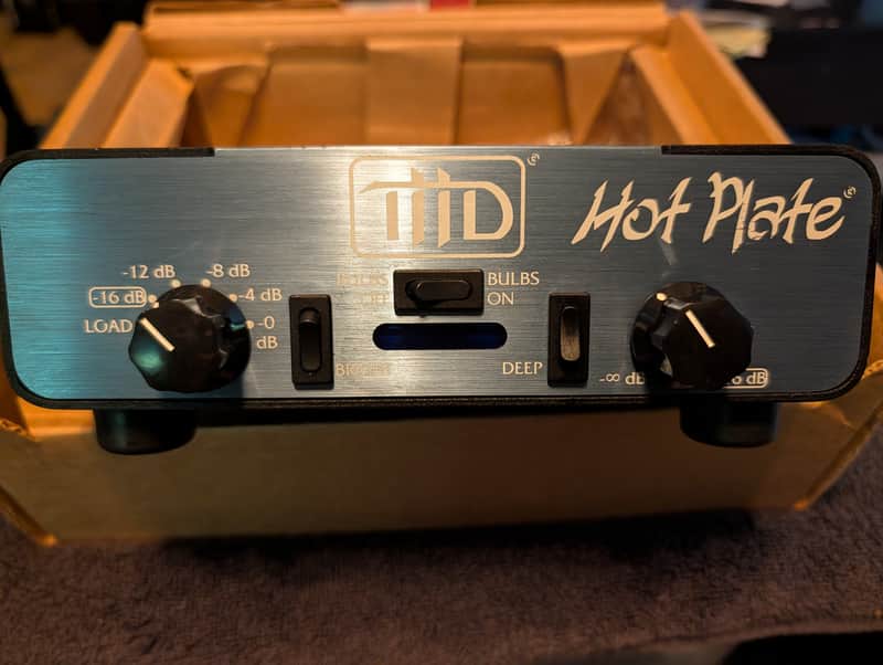 THD Hot Plate Power Attenuator - 16 Ohm - Blue image 1
