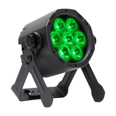 American DJ ElectraPix Par 7 RGBAL+UV LED IP65 Wireless DMX Outdoor Par Light image 2