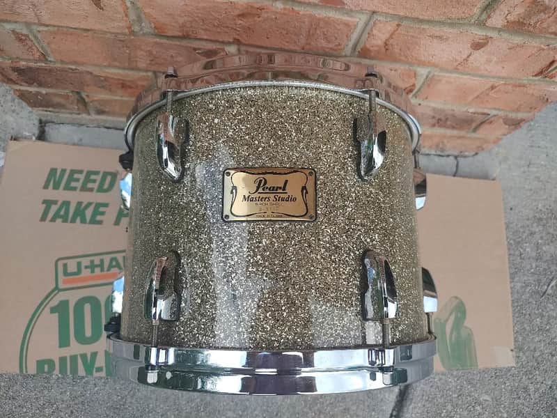 Pearl Masters Studio Birch 9" x 12" Rack Tom near MINT Condition! Free tom arm! image 1