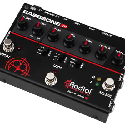Radial Bassbone V2 Preamp & Boost Pedal image 3
