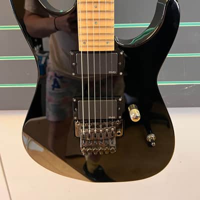 ESP M-II Black 2009 Electric Guitar with ESP Hard Case image 4