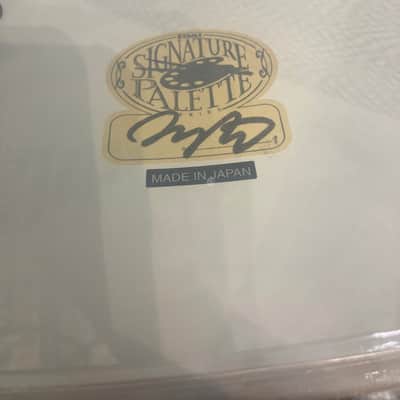 Tama - 14x5.5" Mike Portnoy Signature, Melody Master, Limited Edition Snare Drum 2006 - White image 15