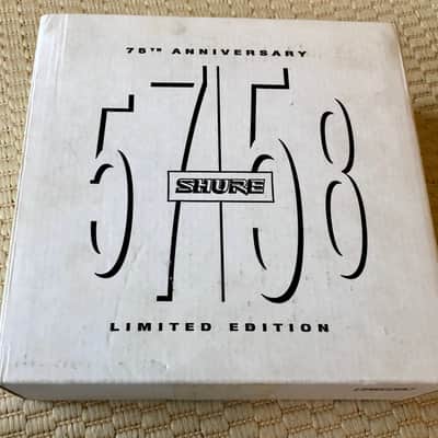 SHURE 75th Anniversary SM57 & SM58 Collector Set in LTD ED Box image 4