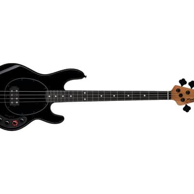 Sterling by Music Man DarkRay 4-String Bass Guitar - Black - Open Box image 6