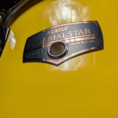 Tama Imperialstar 7‑Piece Drum Kit – Electric Yellow – Complete Shell Pack – Never Used • No Wear • Ready for Stage, Studio, or Practice image 2