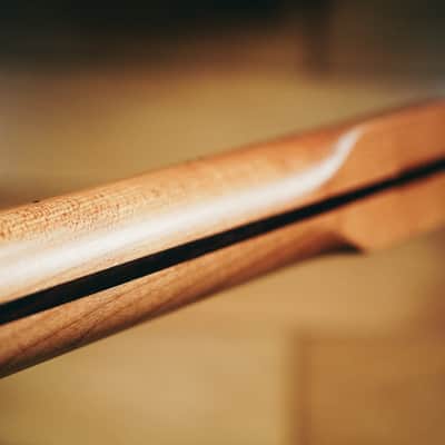 Telecaster Neck – Roasted Maple | 21 Stainless Steel Frets | Nitro Satin Finish | Bone Nut image 12