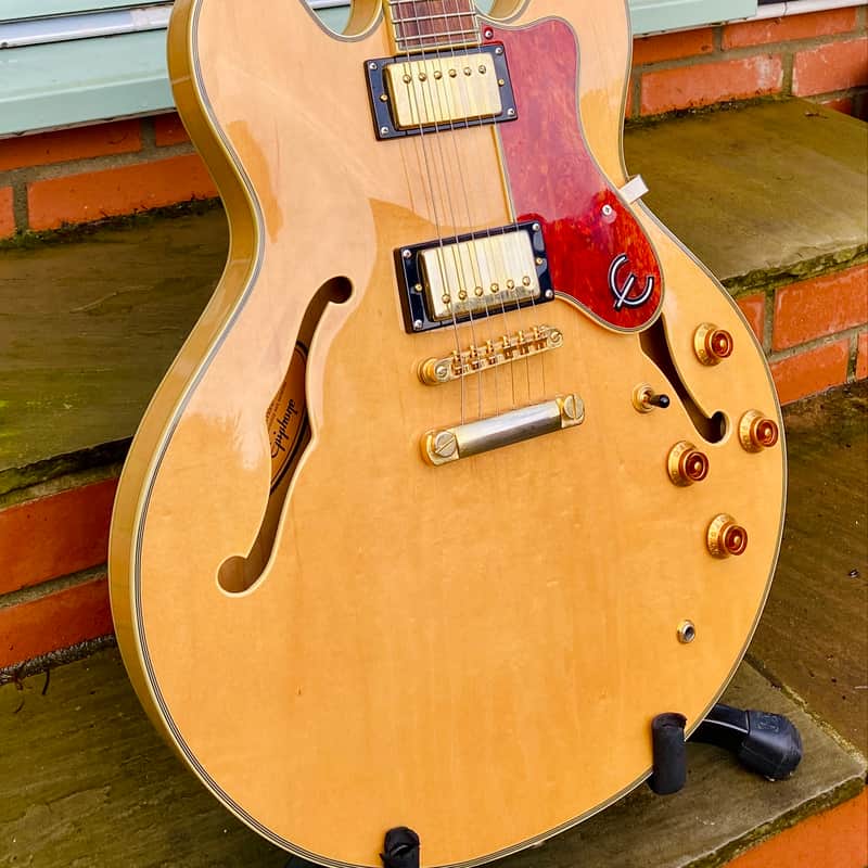 1986 – 2007 Epiphone Sheraton II Natural