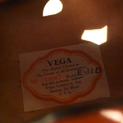 Vega E-30D 1950's Sunburst image 16