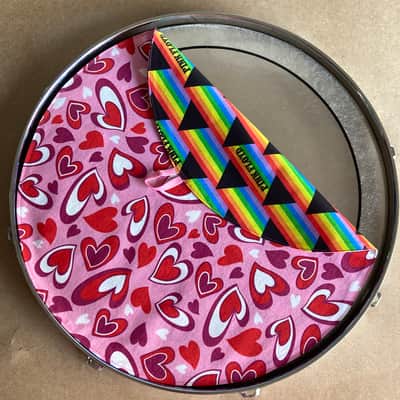 16" reversible partial mute - funk cover - dampener - compare to Drum Tortillas image 3
