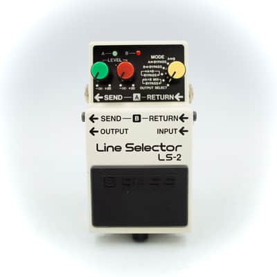 Boss LS-2 Line Selector With Original Box Guitar Pedal I6C0324 image 2