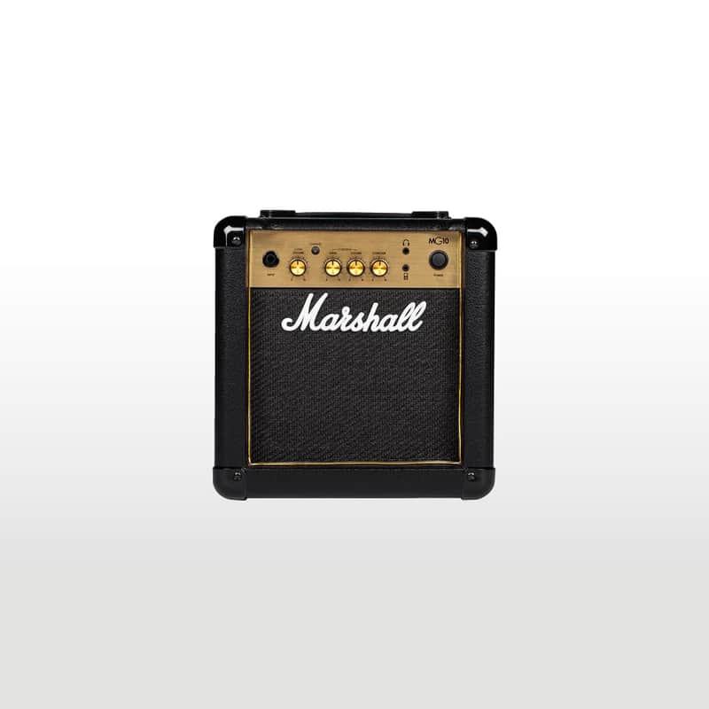 Marshall MG10 Guitar Amplifier - 10 watt, Black and Gold image 1