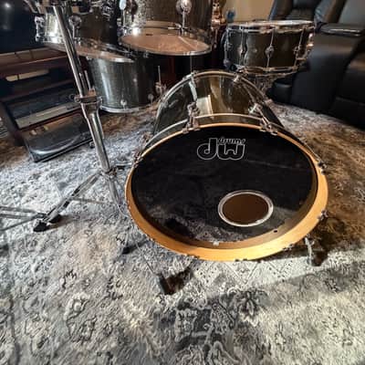 DW Performance Series 5-Piece – Pewter Sparkle + DW 9000 Series Hardware image 5