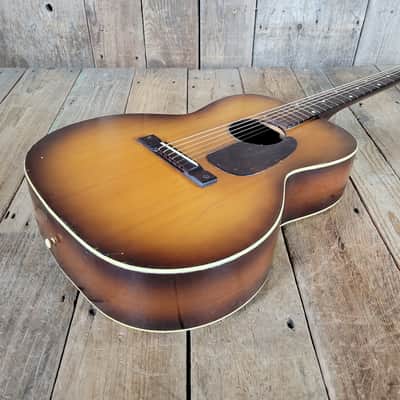 Custom Kraft Kay Made Vintage Acoustic Guitar Model 6116 - Sunburst image 8