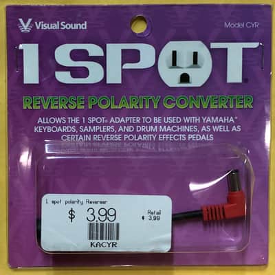 Visual Sound CYR 1 Spot Reverse Polarity Power Supply Converter 2010s - Black image 2
