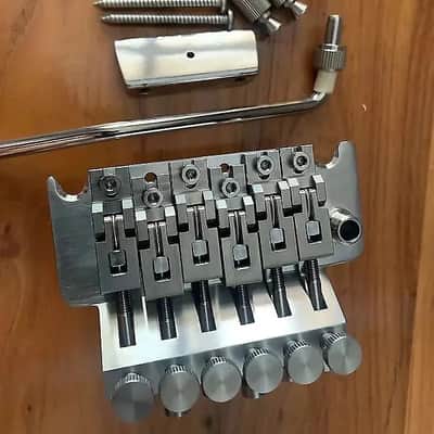 Titanium Guitar Double Locking Bridge Tremolo System image 1