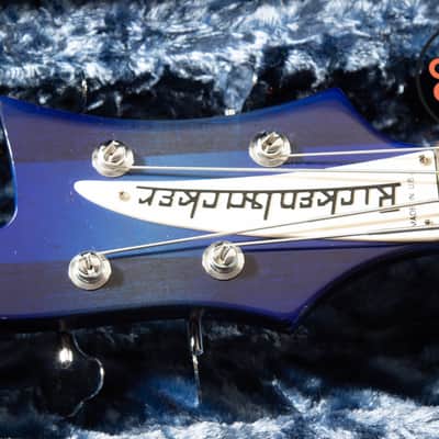 2006 Rickenbacker 4003 Blueburst OHSC Rare Blue Burst Bass image 3