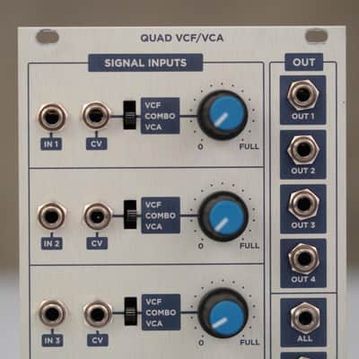 Sputnik Modular Quad VCF / VCA Eurorack Module w/ Tiptop Stackcables #58581 image 3