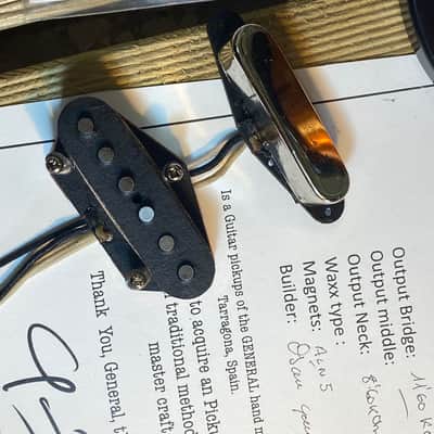 General Vintage Tone Hot specials Tele pickup set Scatter wound Heavy formvar Highly output Telecas image 3