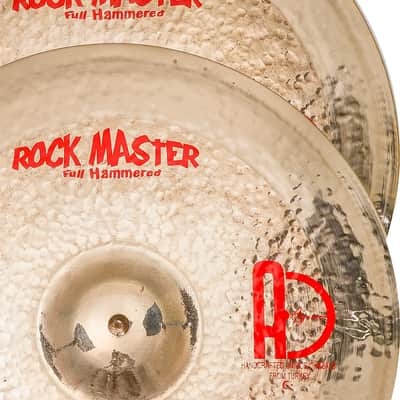 Agean Cymbals 16" Rock Master Heavy Hi-hat image 2