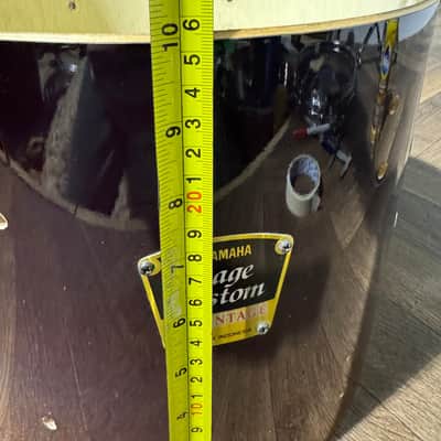 Yamaha Stage Custom Advantage Tom Drum Shell 12”x10” Bare Wood #ND129 image 5